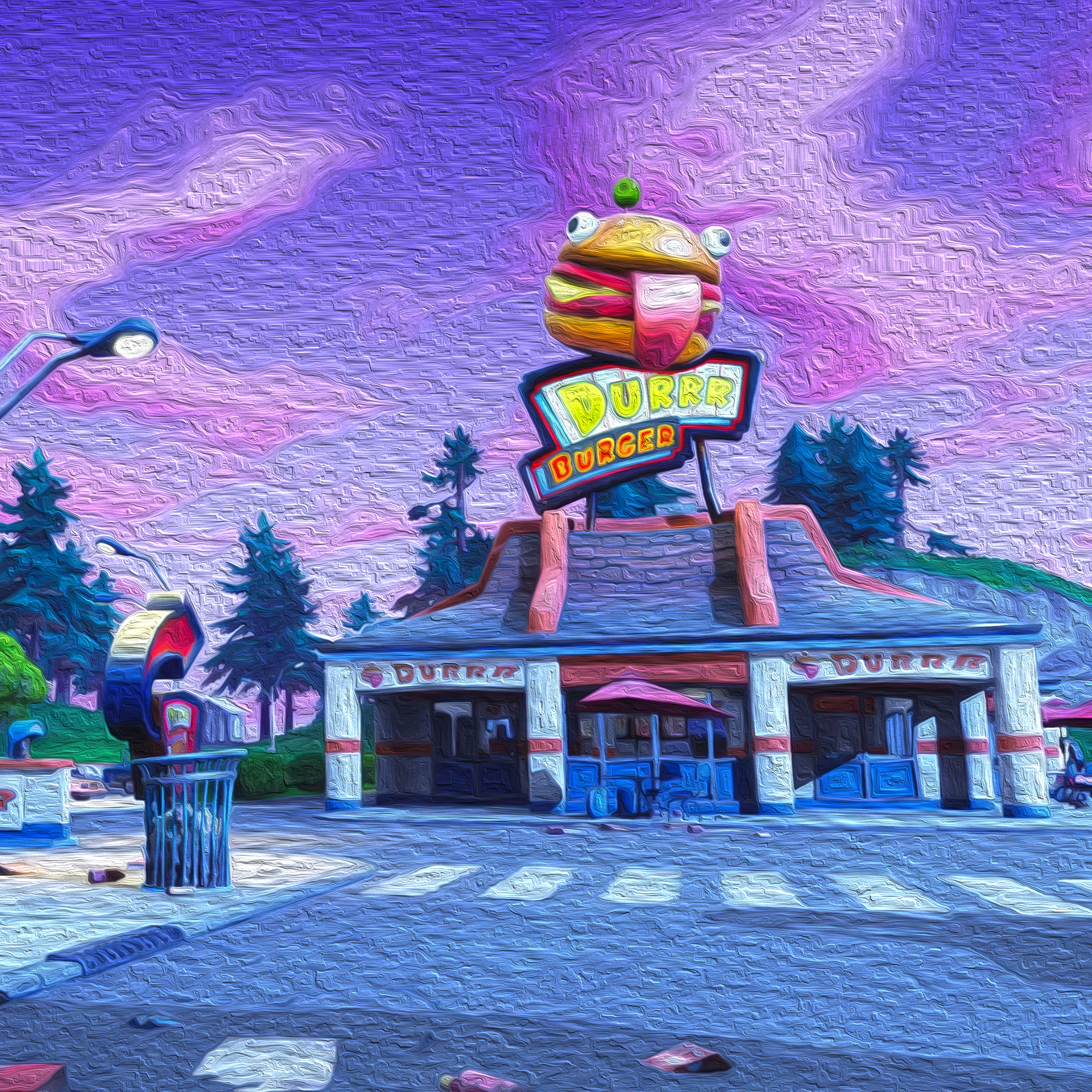 Greasy Grove Durr Burger