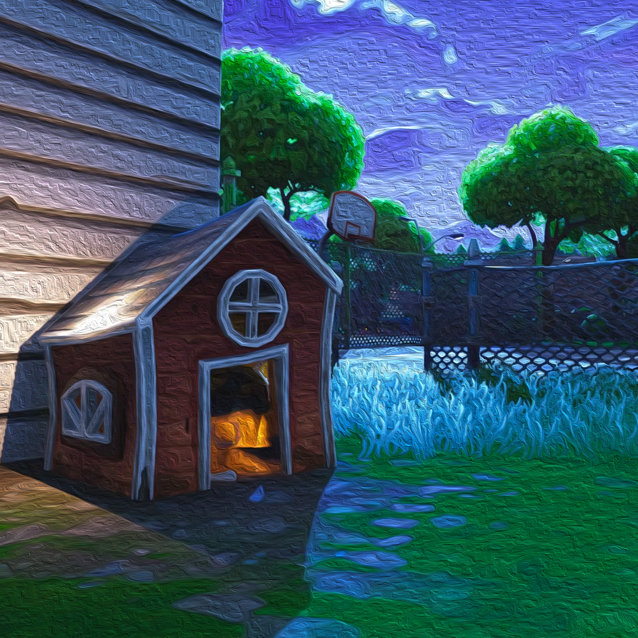 Retail Row Dog House