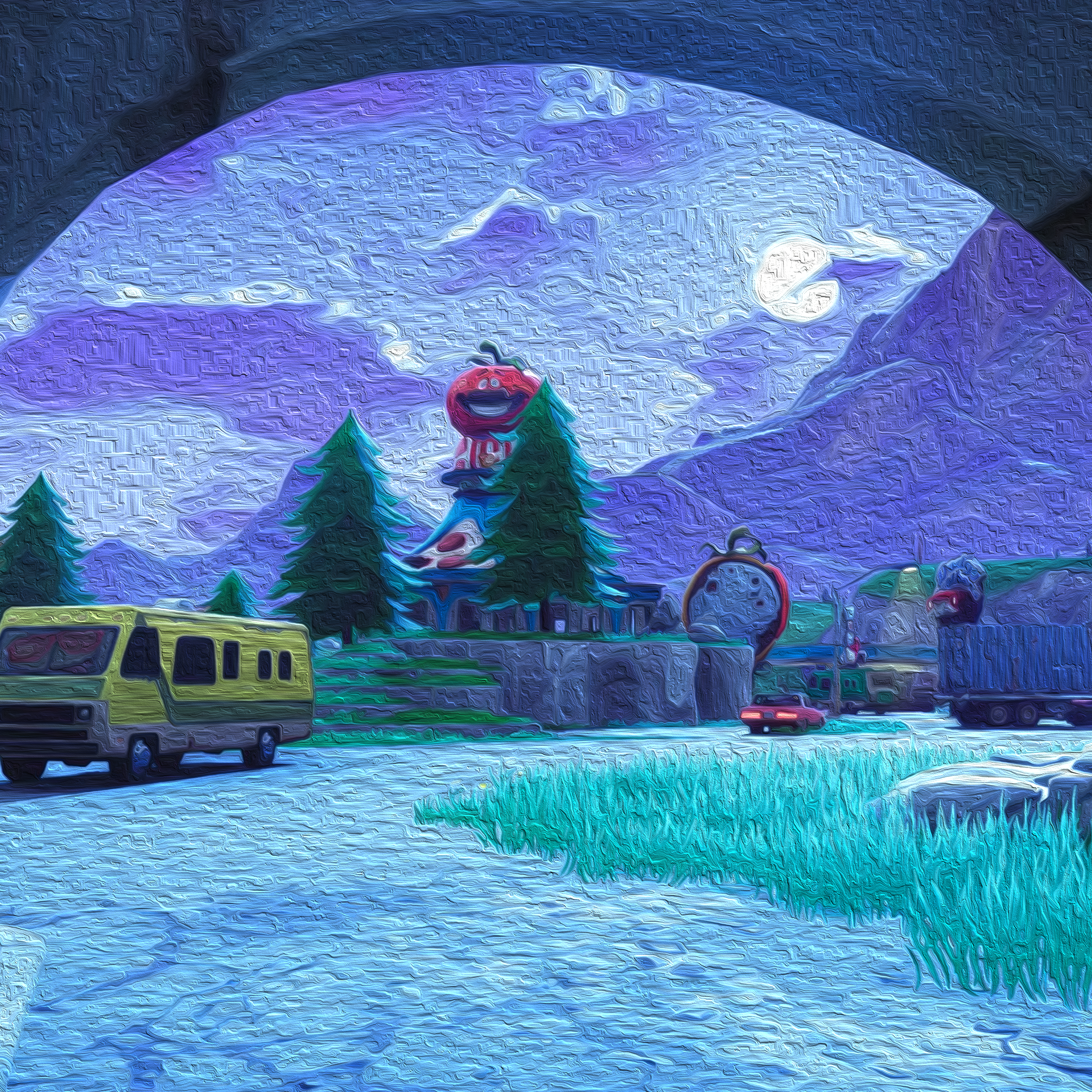 Tomato Town Tunnel